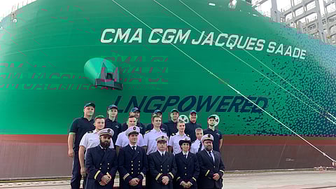 Mega Container Ship CMA CGM Jacques Saade Enters Service