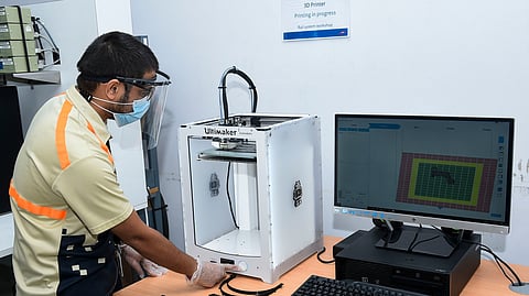 Dubai RTA and Serco Middle East 3D Print Spares for Dubai Metro