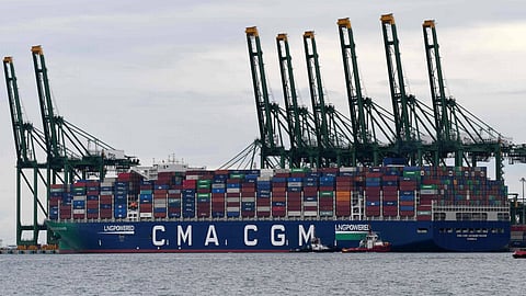 CMA CGM Jacques Saade Sets New World Record For Full Containers Loaded