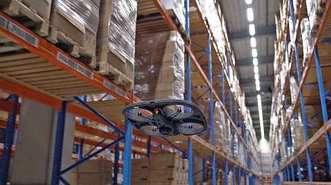 Watch: Autonomous Drones Help DSV Improve Warehouse Operations