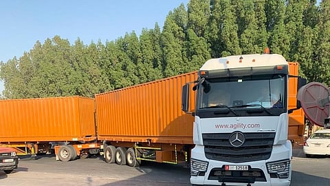 Agility Abu Dhabi Invests in Double-Trailer Trucks