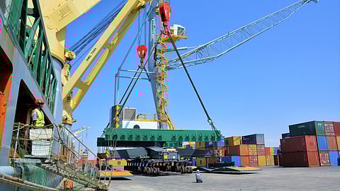 DP World Welcomes 3 New STS Cranes at Berbera Port