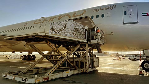 Etihad Cargo and EFL Deliver Vital Vaccines to Egypt