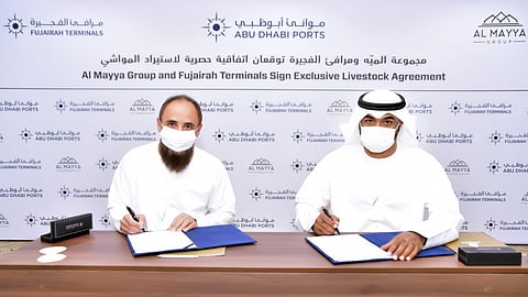 Fujairah Terminals, Al Mayya Group Sign Exclusive Livestock Agreement