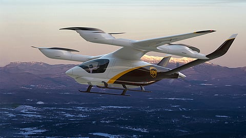 UPS Plans to Buy 150 Electric Vertical Takeoff and Landing Aircraft