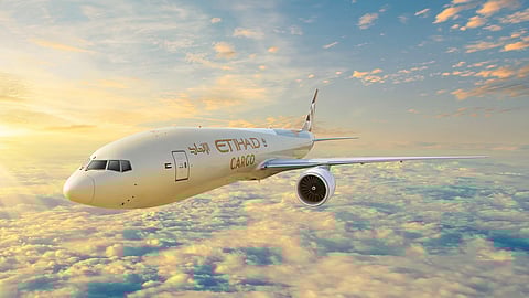 Etihad Cargo Transports Manchester City Player Statues