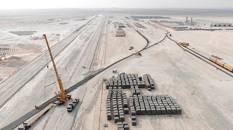 Etihad Rail Completes Construction Works of Package A, Stage Two