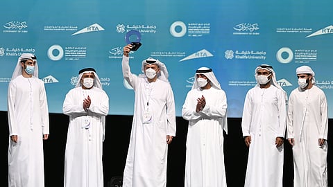 Ahmed bin Saeed Honours Winners of Self-Driving Transport Challenge