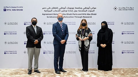 AD Ports Group and NYU Abu Dhabi Advance Coral Relocation Research