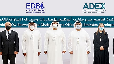 EDB and Abu Dhabi Exports Office Sign Agreement to Boost UAE exports
