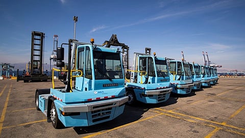 Aqaba Container Terminal Adds 14 New Customized Terminal Trucks