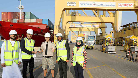 Jebel Ali Port Receives Kaiso Line's First Vessel MV Atlantic Pioneer