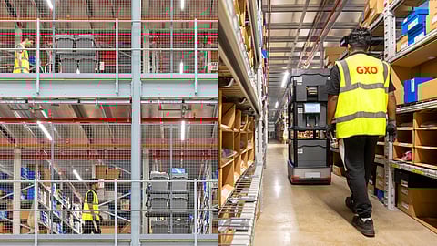 GXO Pioneers Multi-Tiered Collaborative Mobile Robots at UK Warehouses