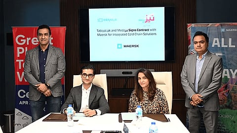 Maersk Signs Cold Chain Solutions Contract with TezMedz and Tabiyat.pk