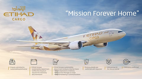 Etihad Cargo Launches Forever Home for Animal Rescues