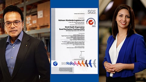 Hellmann UAE Receives GDP Certificate for Healthcare Services