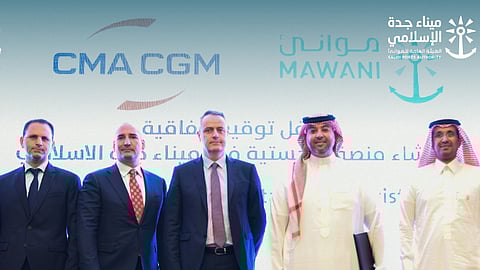 MAWANI, CMA CGM to Launch Integrated Logistics Platform in Jeddah Port