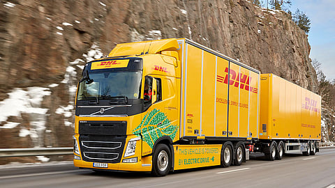 DHL Group and Volvo Trucks Kick-Off New Zero Emission Cooperation