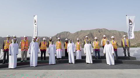 Theyab bin Mohamed bin Zayed Oversees Progress of Etihad Rail Project