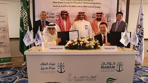 Saudi Global Ports Awards Contract for Quay Cranes to Shanghai ZPMC