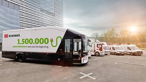 DB Schenker Covers Over 1.5 million Kilometres with Electric Vehicles