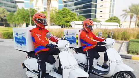 talabat UAE, Motoboy Sign MoU to Pilot Electric Bikes