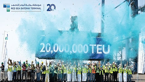 Red Sea Gateway Terminal Celebrates 20 Million TEUs