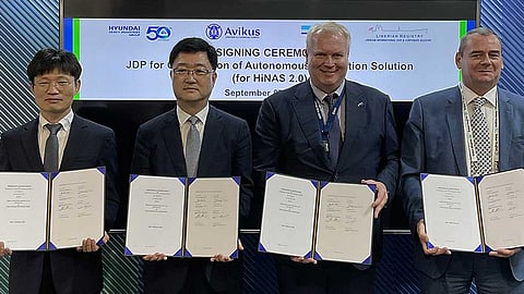 DNV Signs MoUs to Develop Autonomous Ship Technology