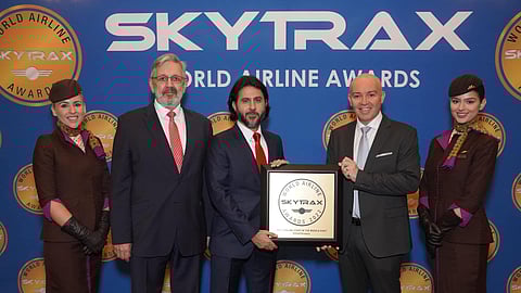 Etihad Named Best Airline Staff Service in the Middle East