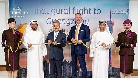 Etihad Airways Launches Inaugural Flight to Guangzhou