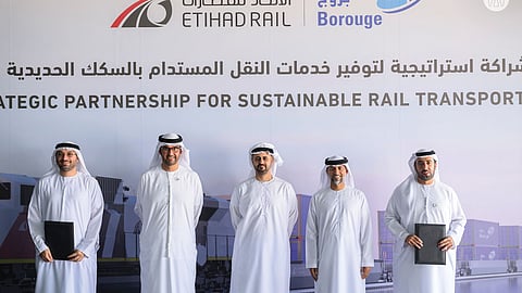 Etihad Rail and Borouge Sign Strategic Partnership