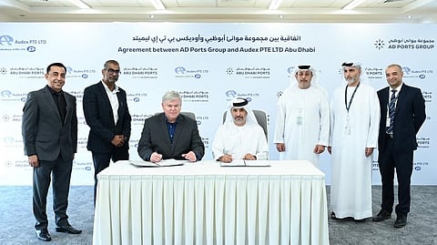 AD Ports Group Signs Land Lease Agreement with Audex - Abu Dhabi