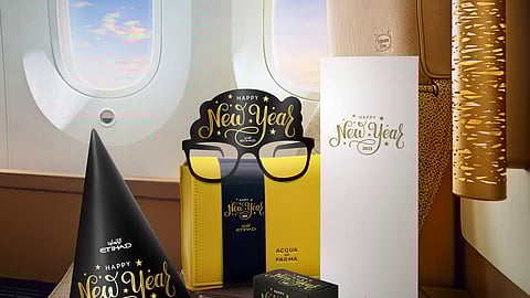 Etihad Airways Celebrates Festive Season and Welcomes 2023 in the Sky