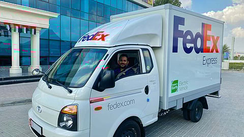 FedEx Express Ops More Sustainable with Electric Vehicle Trials in UAE