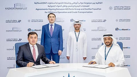 AD Ports Group Signs Offshore and Shipping Services Deal in Kazakhstan