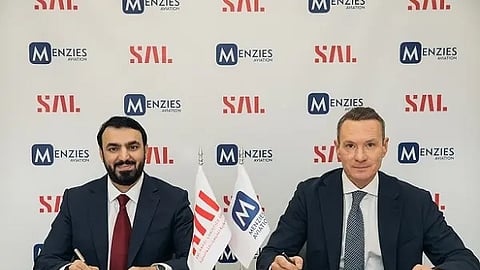 SAL Saudi Logistics Services Sign MoU with Menzies Aviation