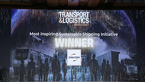 CMA CGM Wins Most Inspiring Sustainable Shipping Initiative Award