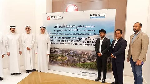 Herald Holdings to Build State-of-the-Art Logistics Facility at SAIF Zone