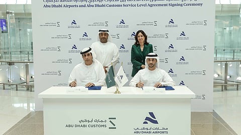 Abu Dhabi Airports and Abu Dhabi Customs Sign Service Excellence Agreement