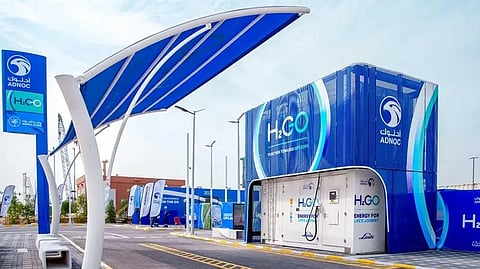 ADNOC Opens Region’s First High-Speed Green Hydrogen Refueling Pilot Station