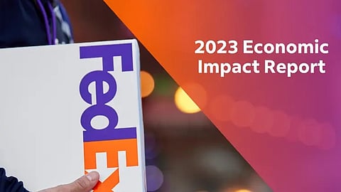FedEx Report Cites US$80 Billion in Direct Impact to Global Economy in FY2023
