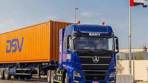 DSV Unveils Cutting-Edge Fleet of Green EV Trucks in UAE