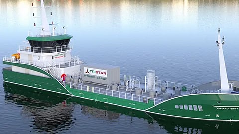 Tristar Announces Electric Bunkering Vessel for UAE
