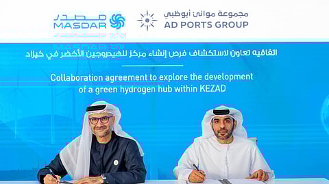 AD Ports Group and Masdar to Explore Development of a Green Hydrogen Hub