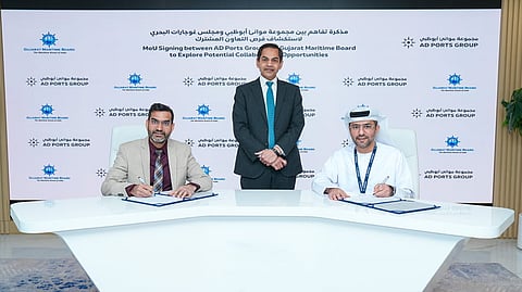 AD Ports Group Signs MoUs to Develop Maritime and Logistics Infrastructure in India