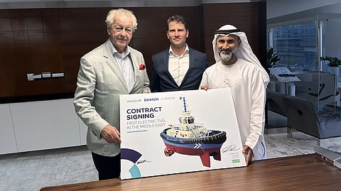 SAFEEN Group Trials First Electric Tug in Middle East for Marine Services Fleet