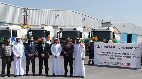 Tristar KSA Commissions Fleet and Warehouse for Dangerous Goods