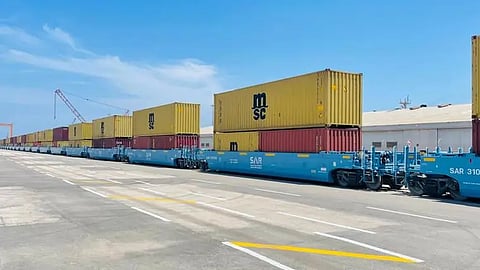 Gulftainer Successfully Completes Rail Cargo Operation from Al Jubail to Al Riyadh