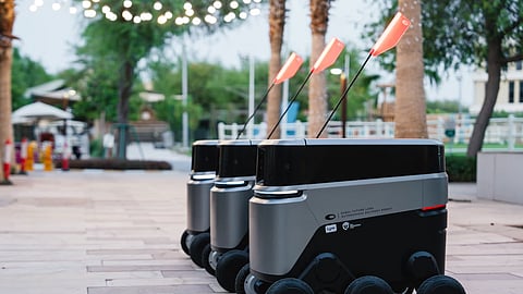 The Sustainable City Dubai Launches Delivery Robots