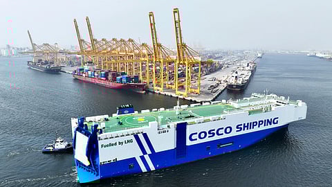 Jebel Ali Port Welcomes COSCO Shipping’s ‘Min Jiang Kou’